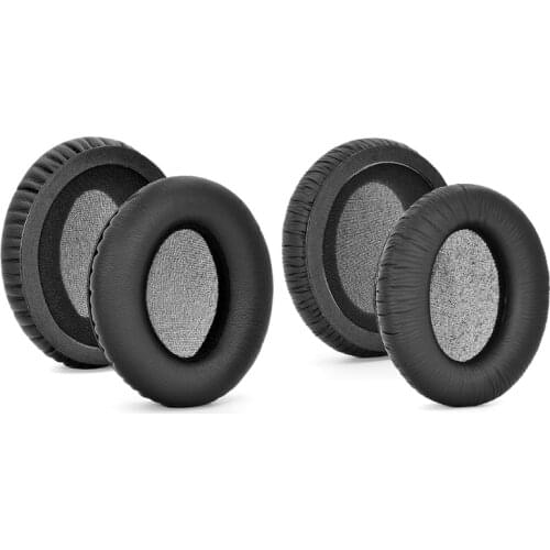 1 Pair Leather Ear Pads Cushion Cover Earpads Replacement for KRK KNS6400 KNS8400 6400 8400 Headset