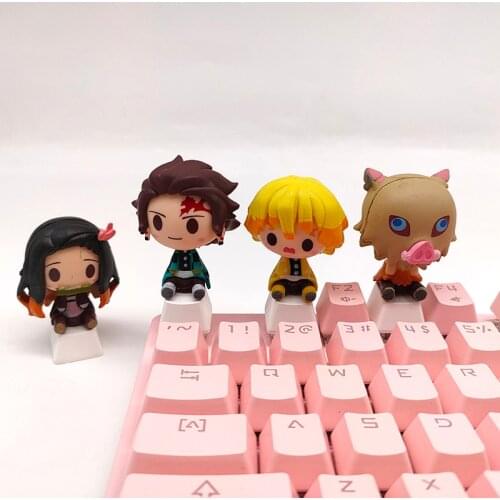 1pc Personalized Pbt Keycaps Anime Cartoon Handmade Mechanical Keyboard Caps Gaming Decoration Gift Custom Cute Diy Key Cap ESC