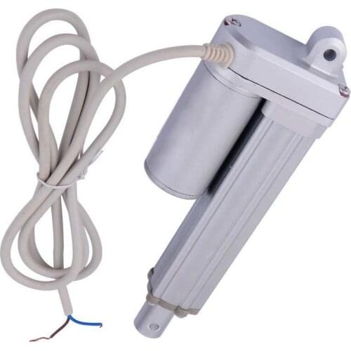 12V/24V DC 850mm Stroke 1200N/120KG Max Load High Speed Linear Actuator For CNC Access Control System or Nursing Bed