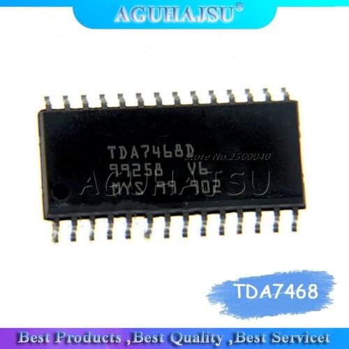 2PCS TDA7468D TDA7468 7468 SOP28 Band digital control audio processor