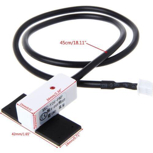 OOTDTY Non-contact Liquid Level Sensor Detector Pipe Water Level Controller Switch PNP Hotselling 63HF