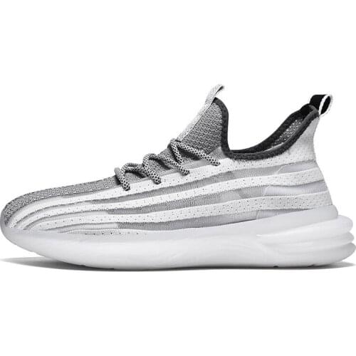 Safety Casual fashion herren on mens sneakers Breathable air comfortable sports Fashion shoes zapatillas Light breathable work