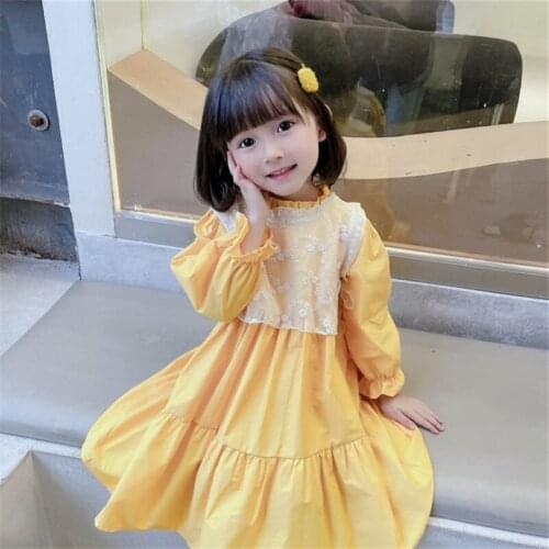 Girl Dress Kids Baby Party Evening Gown 2021 Sweet Warm Plus Velvet Thicken Winter Autumn Princess Long Sleeve Children Clothing