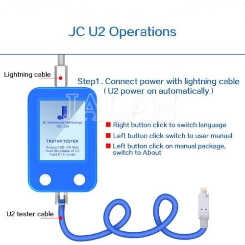 JC P7 PRO Programmer For IPHONE 5SE-7P/PRO/Pad 5-7 One Button Nand WIFI Unlock Repair Read Write