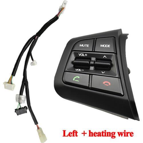 Steering Wheel Button Cruise Control For H yundai creta ix25 Multifunction Buttons Bluetooth Remote Volume Switch Car Style