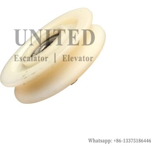 Elevator Rope Roller OD70mm W17mm 6200RS Flat Groove