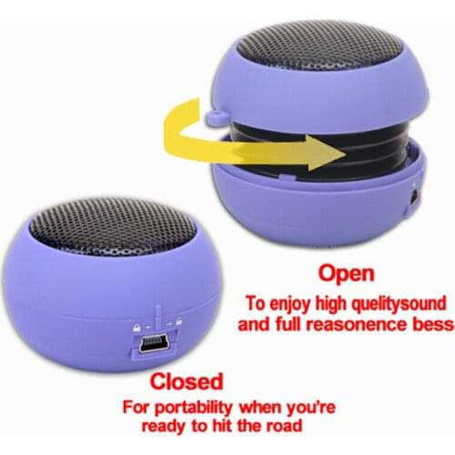 3.5mm Jack AUX Mini Burger Column Speaker Hamburger Wired Sound Box Loundspeaker Stereo Super Bass Hi-Fi Audio Music