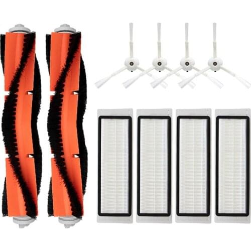 Suitable For Mijia Xiaomi 1S Roborock Sweeping Robot Accessories S50 Rolling Brush Cleaning Filter Side Brush Set