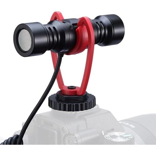 Sairen T Mic For Gimbal camera DSLR vlog dual interview condenser microphone monitoring iPhone Xr 8 Plus 11 pro max mount