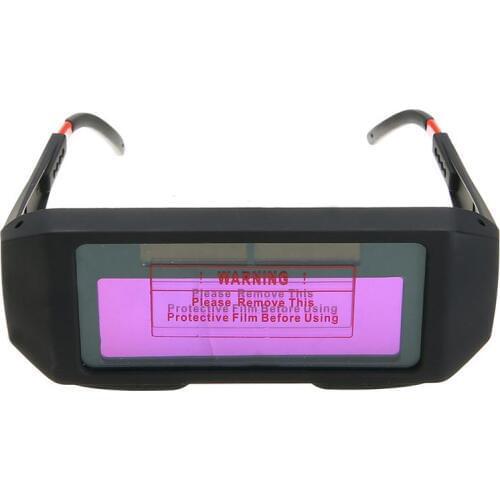 1pc PC Material Welding Glasses Solar Auto Darkening Welding Mask Helmet Eyes Goggle Welder For Arc Welding Accessories