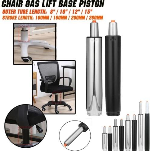 Replacement Heavy Duty Pneumatic Office Chair Gas Lift Base Piston Adjustable Seat Support Rod Cylinder Spare Home Bar Computer