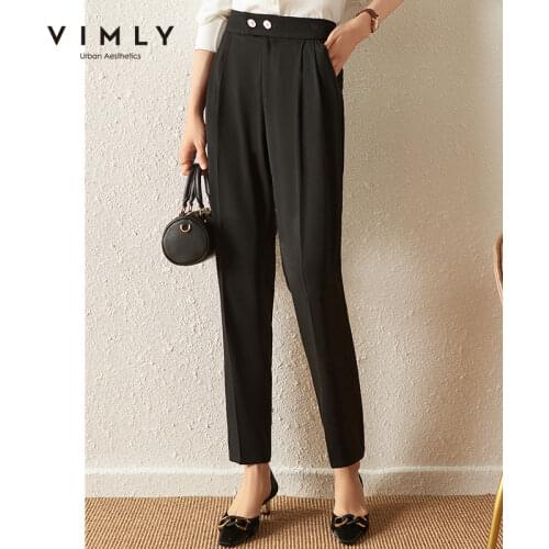 Vimly Women's Trousers Harem Pants