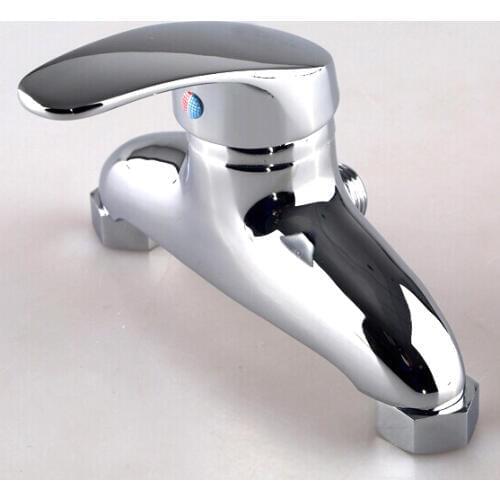 X8001S2 - Luxury Wall Mounted Chrome Finish Hot & Cold Water Brass Shower Tap