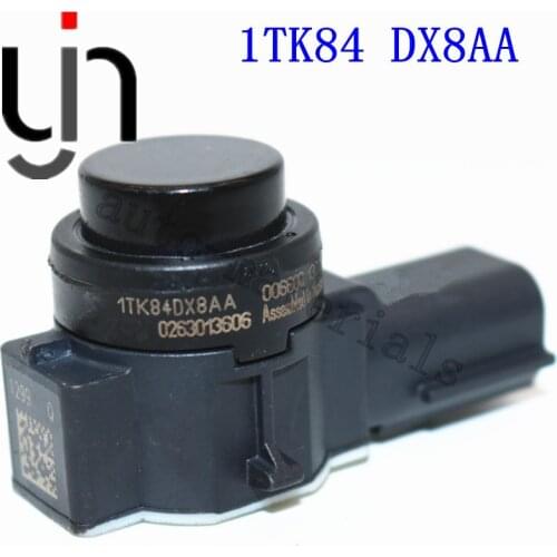 1pcs 1TK84DX8AA Black 1TK84GTWAA grey PDC Parking Aid Bumper Object Sensor Radar Reverse Assist 0263013606 for Dodge Chrysler