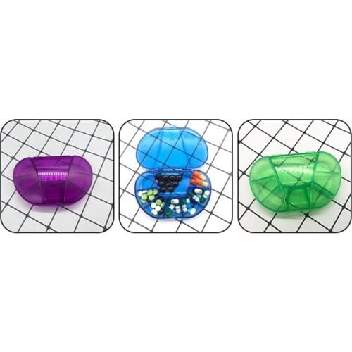 1Pcs Travel Pill Box Holder Weekly Medicine Storage Organizer Container Drug Tablet Dispenser Independent Lattice Pill Case