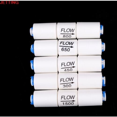 2PCS 300CC With 1/4" Hose Quick connection Reverse Osmosis Machine Water Filter Parts RO Flow Restrictor