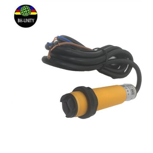 2pcs inkjet printer media switch 24v media sensor for allwin yaselan flora digital printers