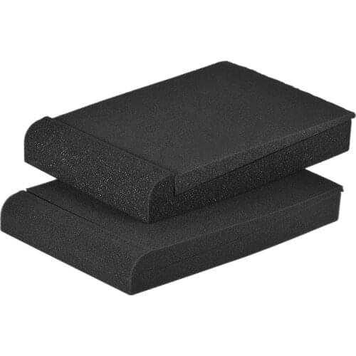 2 Pack Studio Monitor Speaker Isolation Acoustic Foam Pads Max. 9.6" * 7.7" Usable Area Foam Isolator Pads