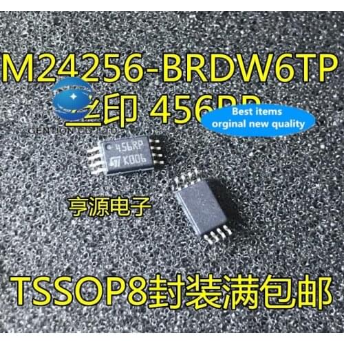 30pcs 100% orginal new real stock M24256 - BRDW6TP M24256 rp BRDW6 silk screen in 456