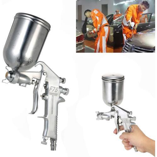1.5mm Nozzle 400ml Air Gravity Feed Spraying Gun Paint Sprayer Airbrush Set