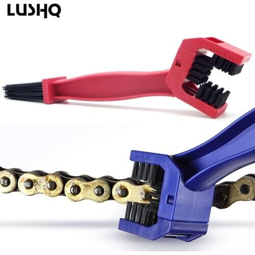Motorcycle Accessories Moto Chain Brush Cleaner Cover For suzuki burgman honda shadow 750 yamaha fz16 suzuki ltz 400