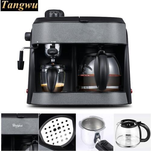 American espresso machine is full of semi-automatic commercial steam