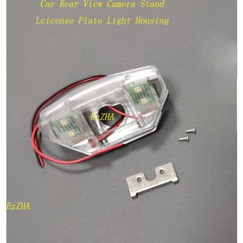 EzZHA Car Rear View Camera Bracket License Plate Lights For Honda CRV 3th/Odyssey 4th/Crosstour/Fit Sedan Hatchback 2th