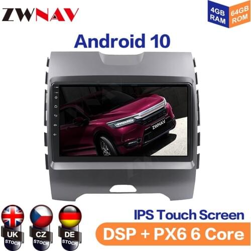 Android 10 IPS Screen For Ford Ranger 2018 Car Multimedia Player Navigation Audio Radio Stereo Head Unit Gps 1 din auto radio