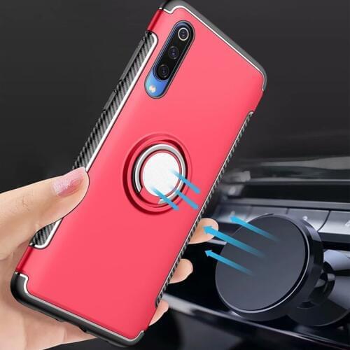 Case For Xiaomi mi 9 Cover For Xiaomi mi 9 SE case finger ring stand holder magnet TPU soft case For Xiaomi mi9 case kimTHmall
