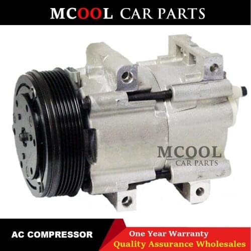 For AC Compressor For Ford F-250 F-350 F-450 F-550 Super Duty Pickup V8 7.3L 1999-2003 4R3Z19703A CO 101700C 5U2Z19V703FD
