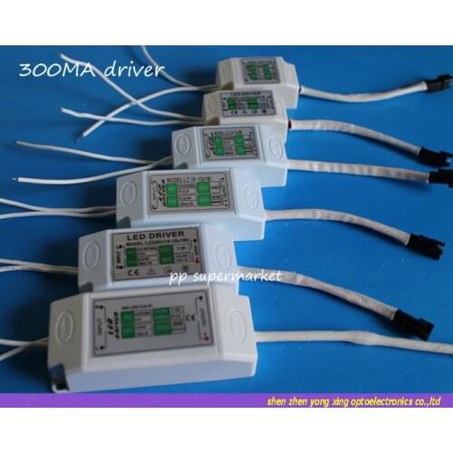 10pcs 300mA Driver For LED Light Lamp Bulb 1W 3W 4W 5W 8W 10W 12W 15W 18W 20W 24W 25W