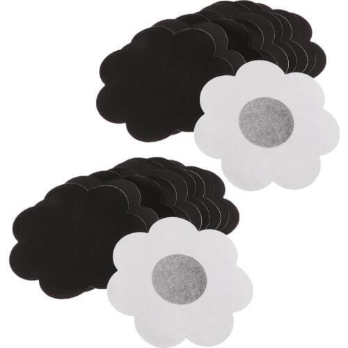 10 Pairs Ultra-thin Nippleless Petals Nipple Cover Adhesive Pasties Breast Petals Women Disposable Flower Sexy Stick On Bra Pad