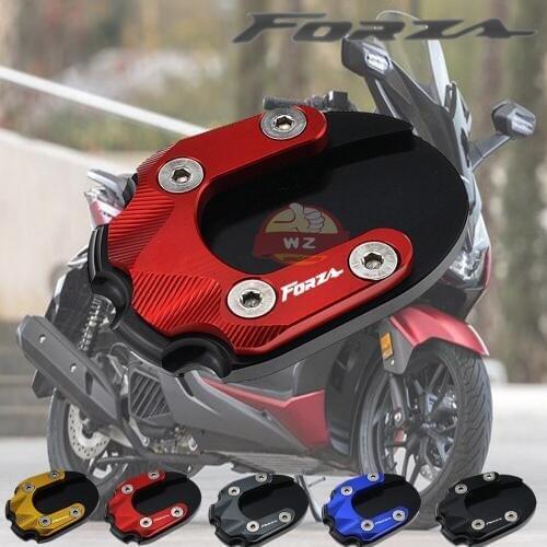 Motocicleta CNC pie Lado de extensión de la placa de soporte para for HONDA Forza125 FORZA250 forza300 MF13 2017 de 2018 a 2019