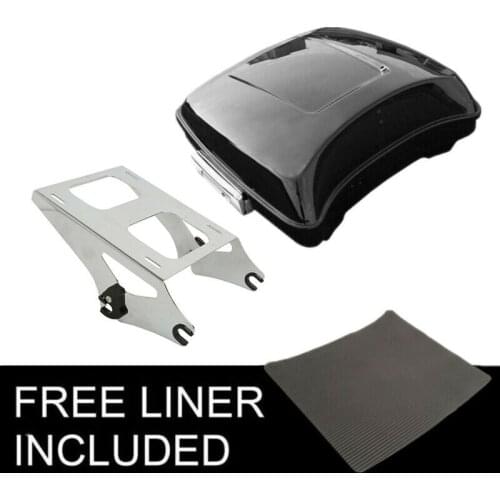 Motorcycle Razor Trunk Mount Rack For Harley Touring Tour Pak Road King Street Glide Electra Glide 2014-2020