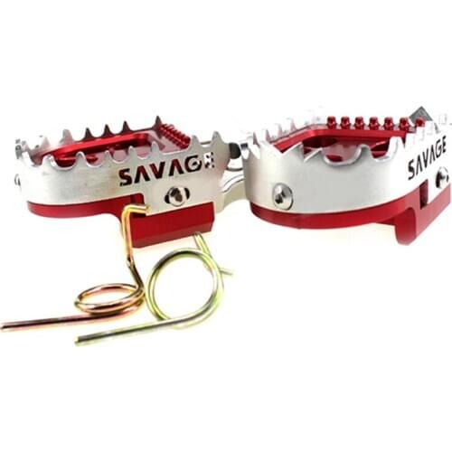 Motorcycle Adjustable Foot Peg Tilt Angle Foot Rests Accessories For Kawasaki KX250F KX125 KX450F KLX650 KX 125 250 KLX 650