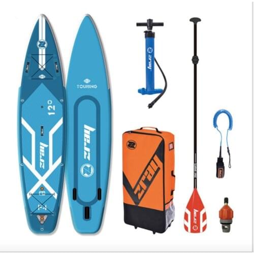 SUP Inflatable Paddle Board Surfboard Adult Stand-up Wakeboard F1 Travel Series Set