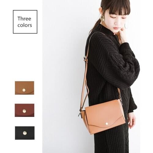2021 new bag PU leather solid color soft leather fashion shoulder bag multi compartment shoulder shoulder bag