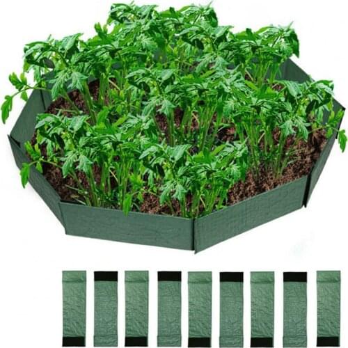 Garden Bed Fence Fencing Breathable Green Raised Plant Bed Board Plate Gates Outdoor Trellis Garden Building