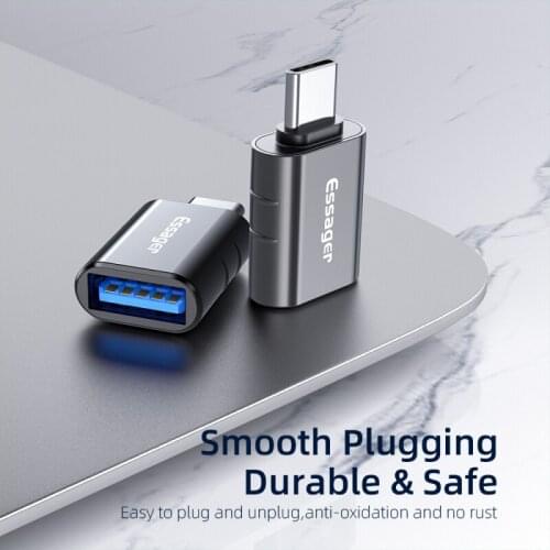 USB Type C OTG Adapter USB 3.0 To USB C Male Converter USB C Adapter For Samsung Xiaomi USB-C Female Connector Phone Accessories
