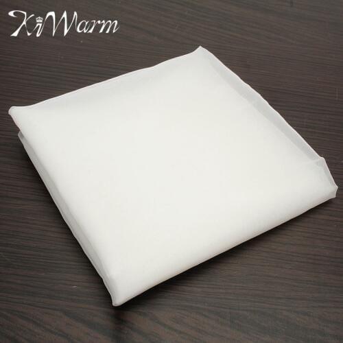 KiWarm 120 Mesh 125 Micron Nylon Filter Mesh Cloth Fabric Water Liquid Strain Polyester Cloth For Handwork DIY Crafts 100*93cm