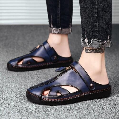 Sandalen Herren Sandale Ete Homme Beach Sandals Men Sandalias Playa Hombre Man 2019 Summer Romanas Work Sandles For Mens Outdoor