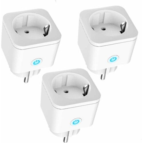 EU Plug Zigbee 3.0 Smart Socket APP Remote Control Power Monitor Timer Works With Alexa Google Assistant Smart Home