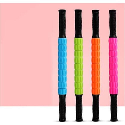 Body Leg Back Muscle Pain Relief Relaxing Gear Massage Roller Stick Massager Health Yoga Training Accessories
