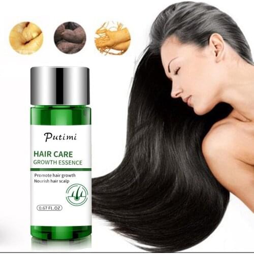 Hair Care Ginger Hair Growth Serum Prevent Hair Loss Fast Growth Serum Essential Oils