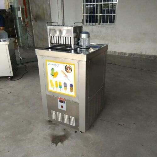 Air cooling 1 mould ice loolly popsicle machine to make pop 3000pcs/day