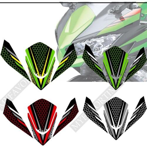 For Kawasaki Ninja 650 Protector Tank Pad Stickers Decal Kit Knee Emblem Badge Logo Fairing Protection 2018 2019 2020 2021