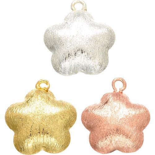 ZHUKOU 18x20mm 2PCS MINI Sleek minimalist star pendant for Women DIY handmade necklace earrings jewelry accessories model:PD15