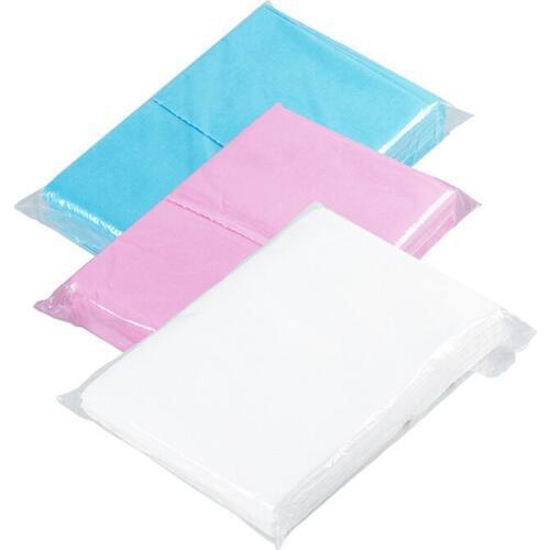 10pcs Disposable Bed Sheet Sterile Waterproof Oilproof Lint Free Non-woven Bed Sheet Portable Beauty Salon Microblading Supplies