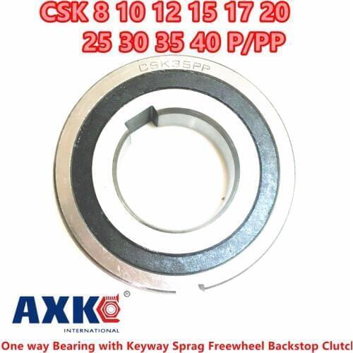 2019 Backstops One Way Bearing With Keyway Sprag Freewheel Backstop Clutch Csk8 Csk12 Csk15 Csk17 Csk20 Csk25 Csk30 Csk35 Csk40
