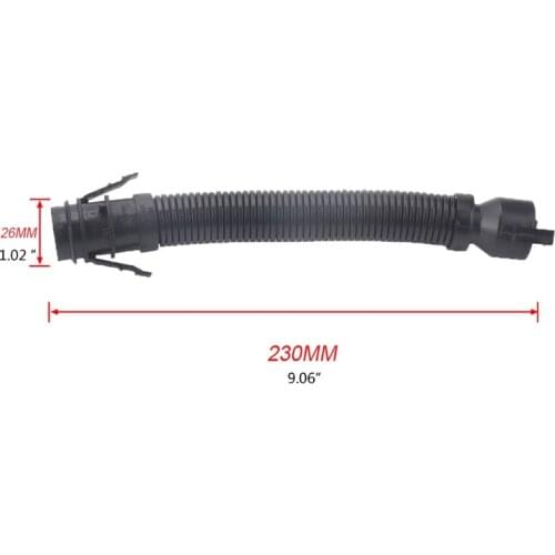 A0NE Corrosion Resistance Air Filter Intake Hose Pipe Tube Cleaner Anti-aging Compatible with-BMW 13717803842 13717810772